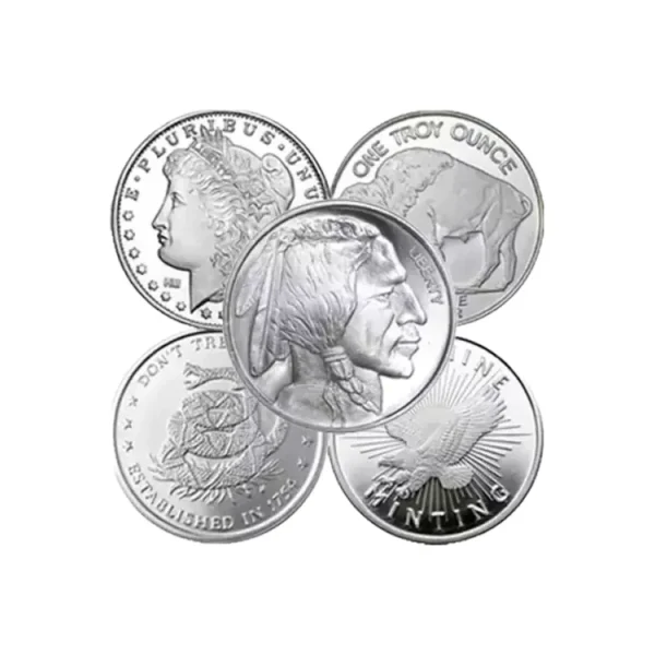1oz Silver Bullion Round