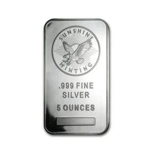5oz Silver Bullion Bar